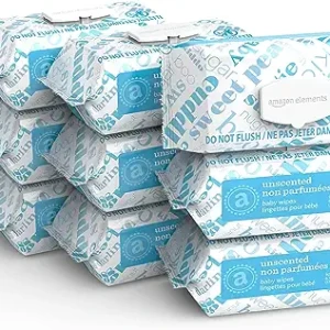 Elements Baby Wipes, Fragrance Free