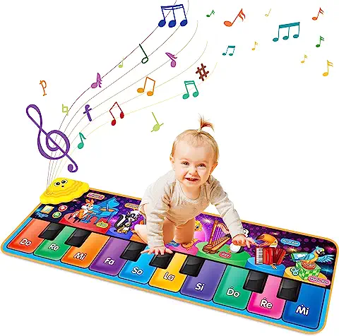 Kids Musical Piano Mats with 25 Music Sounds,