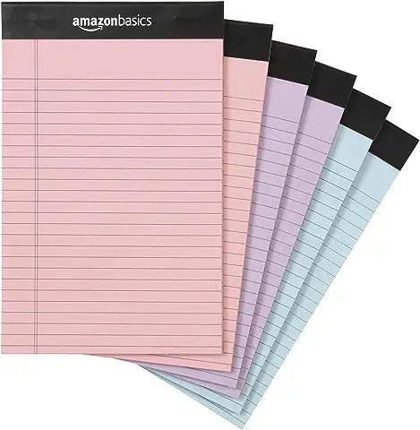 Amazon Basics Narrow Ruled 5 x 8-Inch Lined Writing Note