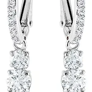 Trilogy Crystal Necklace and Earrings Jewelry