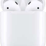 Apple AirPods (2nd Generation) Wireless Ear Buds, Bluetooth Headphones with Lightning Charging Case Included, Over 24 Hours of Battery Life, Effortless Setup for iPhone