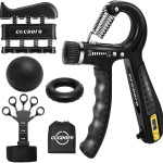 CUCDOFO Grip Strength Trainer Kit (5 Pack)