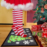 ubdyo Doormat - Holiday Christmas Outdoor